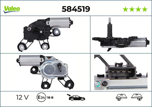 Moteur essuie glace valeo - d'essuie-glace,