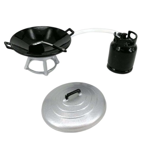 Cuisinière noire wok - noire,