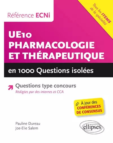 Ue10 pharmacologie - pharmacologie, et