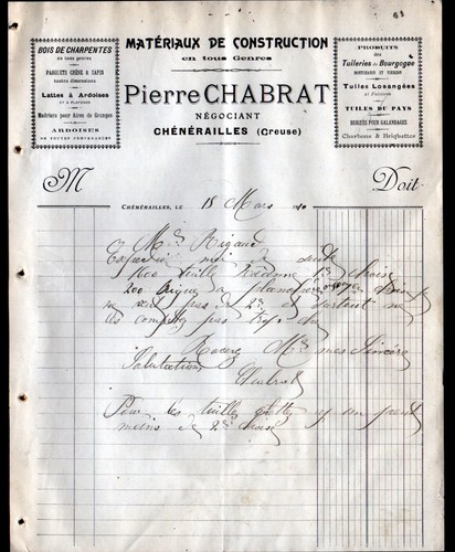 Chenerailles materiaux de - chenerailles,