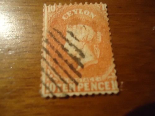 Timbre ceylan colonie - timbre, (colonie