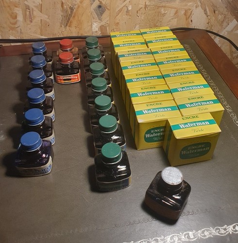 Flacons encre anciens - flacons, d'encre