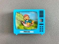 Mini TV télé visionneuse Pinocchio Plastiskop Récré A2 no View Master Goldorak