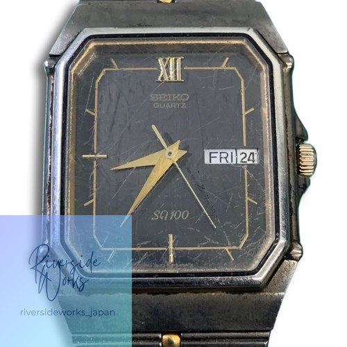 Montre poubelle seiko sq100 - poubelle,