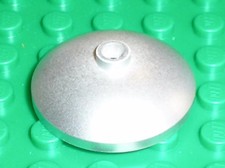 Lego MetallicSilver Round Dish