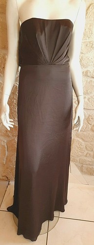 Robe cocktail marron taille - ,