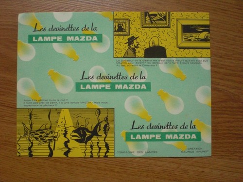 Ancien buvard publicitaire