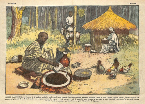 Abyssinie autour de la - autour,