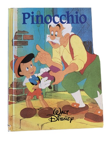 Livre pinocchio walt disney - livre,
