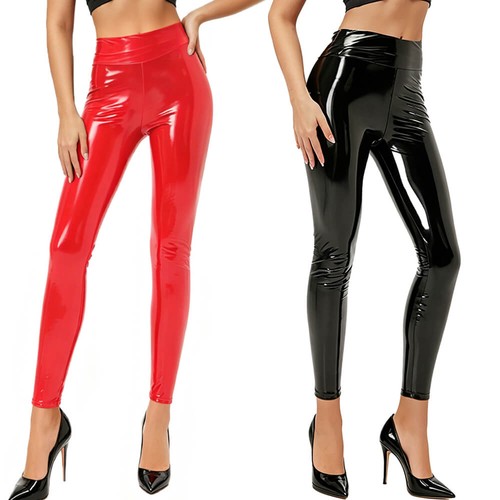 Women wet look shiny - vinyl, pvc