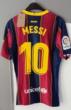 DERNIER MAILLOT MESSI A BARCELONE   -  vs VALENCE - 19/12/2020 - M  - TRES RARE