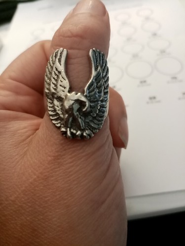 Grande bague vintage - , forme