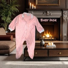 Baby Dior Pink Sleepwear -