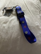 COLLIER BLEU PETITES PATTES