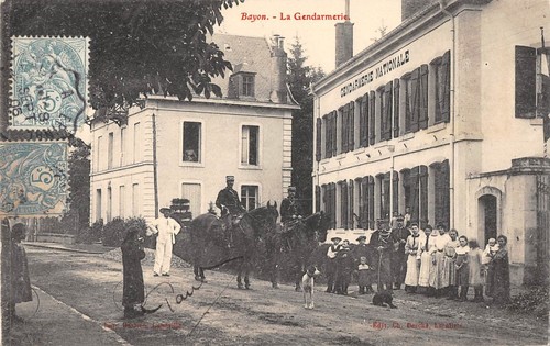 Cpa bayon gendarmerie - la,