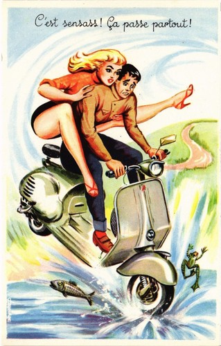 Cpm sexy lady scooter - sexy, a