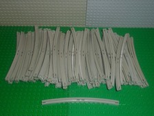 80 x LEGO TRAIN curved track