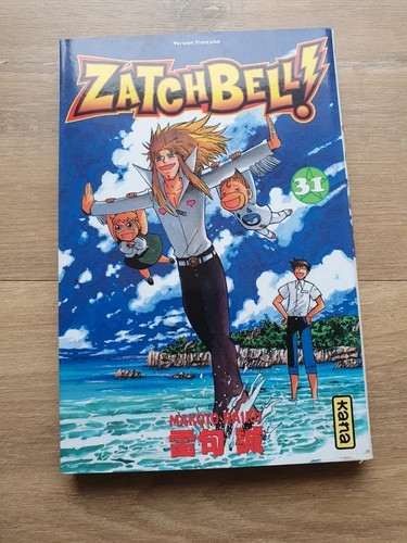 Livre manga zatchbell tome - livre,