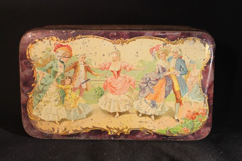 Ancienne boite tôle - boite,