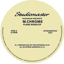 Vinile - Passarani Presents M.Chrome - Flare Rider  - Studiomaster - Nouveau