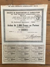 MFA, Manutention & Fabrication de produits Alimentaires (E)