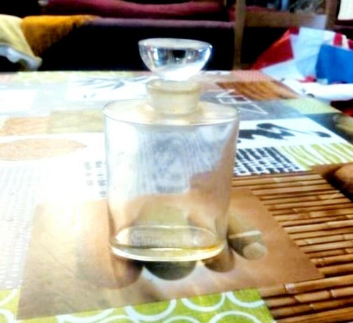 Ancien flacon bouteille verre - flacon,
