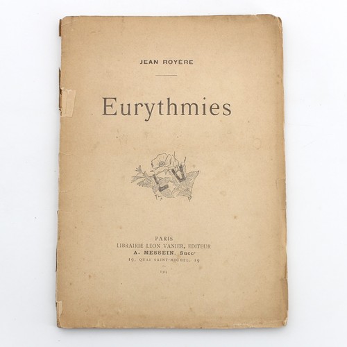 Eurythmies jean royère - eurythmies,