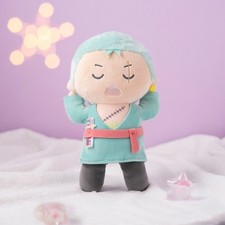 Peluche One Piece Zoro Relax 13 cm | Figurine poupée souple Roronoa Zoroa