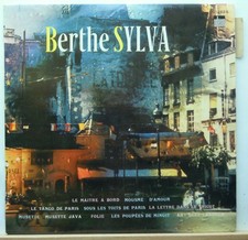 LP 33 T 25 CM BERTHE SYLVA ODEON OS 1282 étiquette