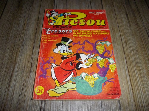 Magazine picsou 80 1978 - magazine,