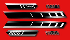 YAMAHA RD 200 1977 - Kit carrosserie Sticker decals - RDX 200 1977 - RDX200