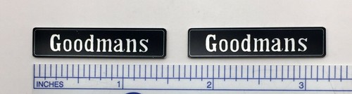 Goodmans speakers badge logo - speakers,