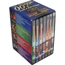 James Bond Collection  DVD 7 Films Pierce Brosnan, Sean Connery 1999 Region 1