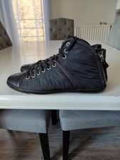 BASKETS LOUIS VUITTON DAMIER HIGHTOP GRAPHITE MS1120