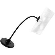 Loupe avec stand flexible tube de bureau 4x broderie loupe