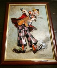 Tableau 3D Relief Clown