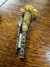 Briquet amadou décor - briquet,