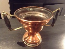 Vierpot ancien  laiton 