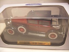 voiture d'exception 1/43 eme Atlas CADILLAC V-16 1931 Neuf Metal