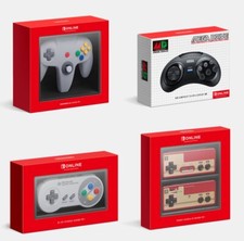Manettes Nintendo Switch Online Limited 64 Mega Drive Famicom 4 Types New