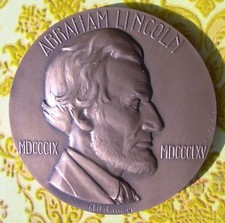 MEDAILLE ABRAHAM LINCOLN par