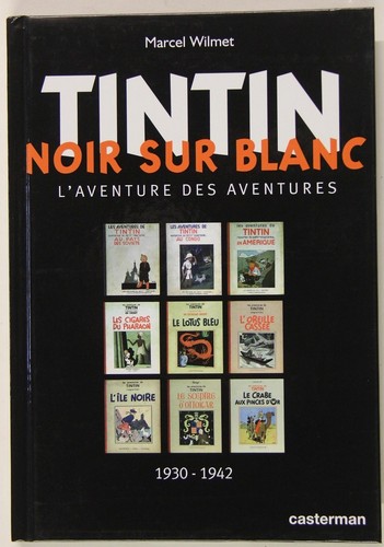 Hergé wilmet tintin - tintin, noir