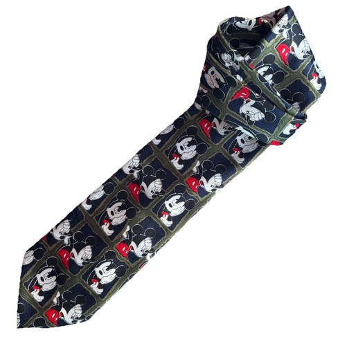 Cravate mickey inquiet worried - cravate,