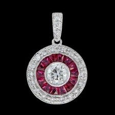 Pendentif art déco - , en
