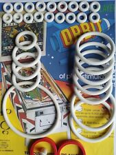 FLIPPER GOTTLIEB-ORBIT-KIT ELASTIQUES CAOUTCHOUC-PINBALL RUBBER KIT