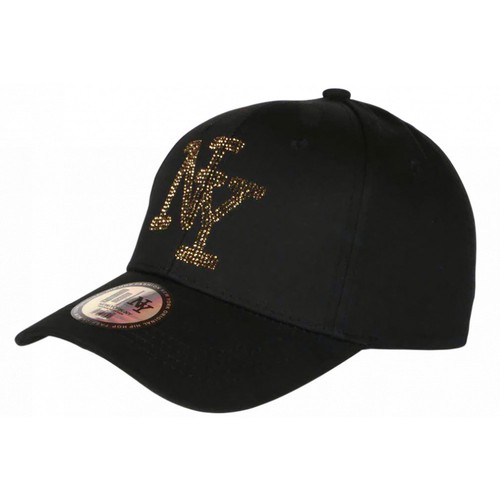 Casquette noire strass - casquette, ny