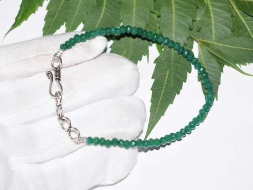 Argent sterling jade gemme