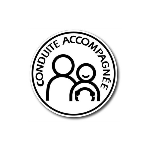 Disque conduite accompagnée - -,