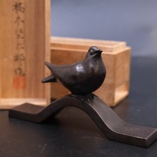 Ancienne sculpture oiseau - ancienne, d'oiseau