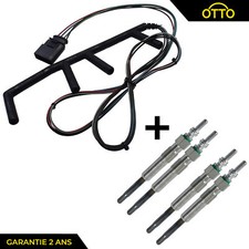 Faisceau + 4 Bougies Préchauffage prévu pour VW Golf 4 1.9 TDI 150 CV 038971220C